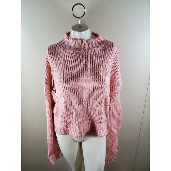 Show Me Your Mumu Cody Cropped Sweater Size Small - Picture 3 of 7